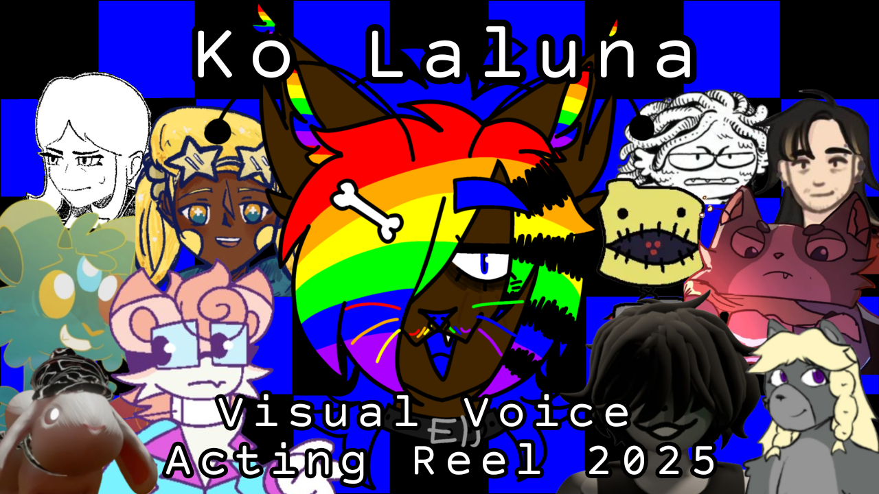Voice Acting Visual Reel 2024
